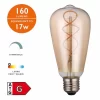 (Pack Of 5) LED Rustika Light Bulb (Lamp) ES/E27 4W 160LM