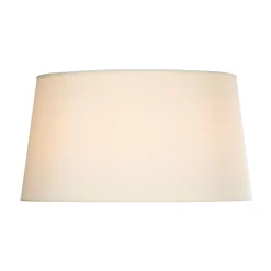 Cyprus Ivory Faux Silk Drum Shade 30cm