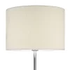 Delta Floor Lamp Polished Chrome With Shade