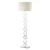 Donovan Floor Lamp Polished Chrome Complete With Shade