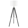 Easel Tripod Floor Lamp Black With Shade