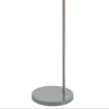 Frederick Task Floor Lamp Grey & Copper