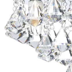 Fringe Bathroom 4 Light Flush Polished Chrome IP44