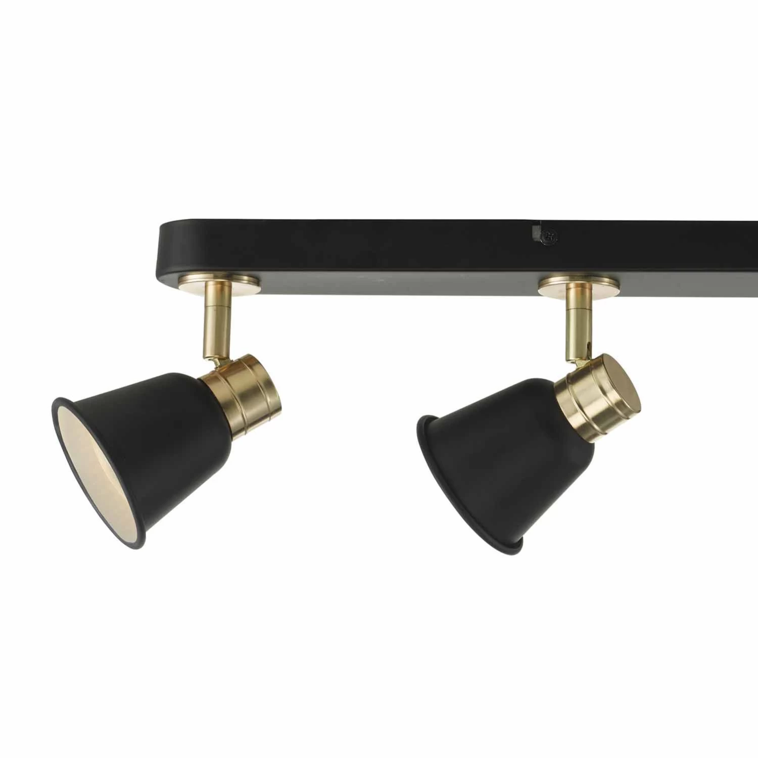 Fry 4 Light Bar Spotlight Black & Rose Gold - Image 2