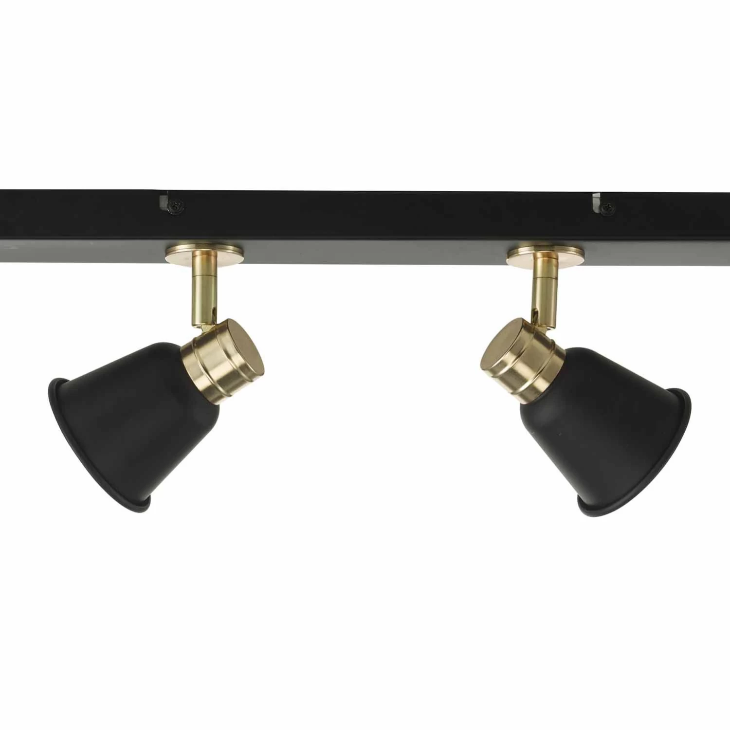 Fry 4 Light Bar Spotlight Black & Rose Gold