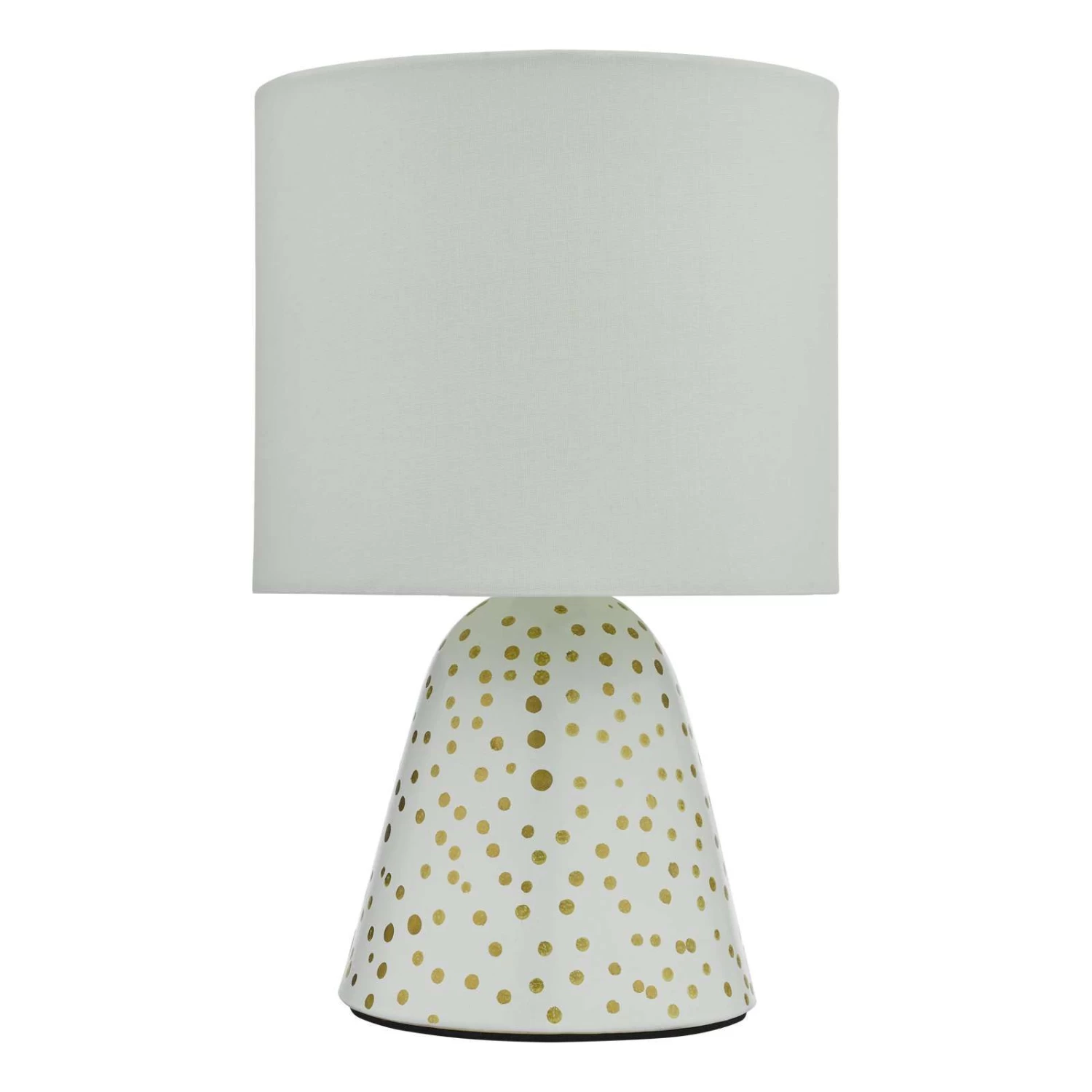Glenda Ceramic Table Lamp White With Shade (Twin Pack) - Image 3