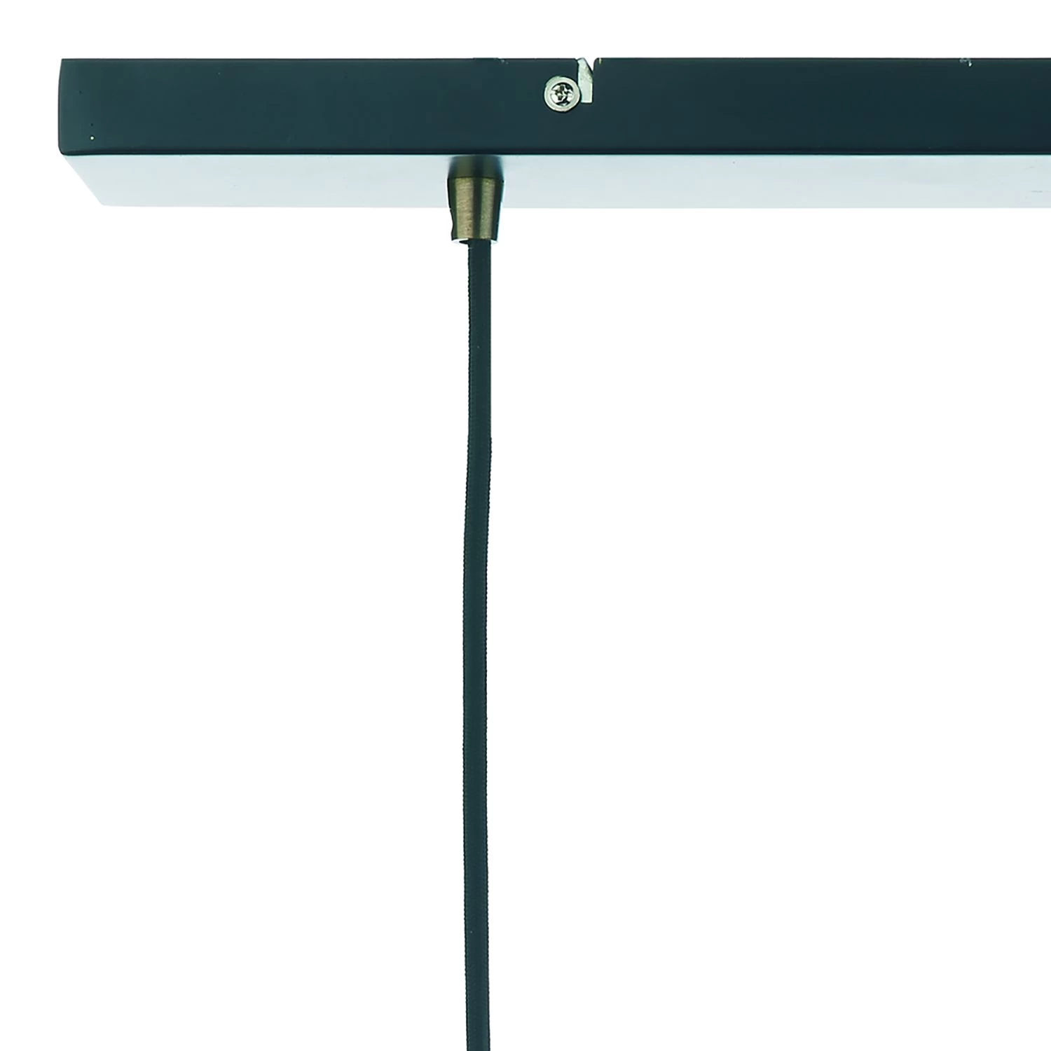 Hannover 3 Light Bar Pendant Black Antique Brass - Image 2