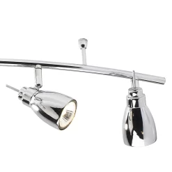 Houston 4 Light Bar Spotlight Polished Chrome (Multipack)