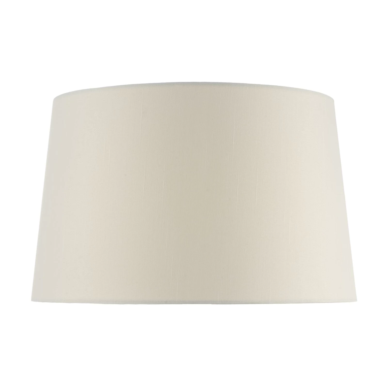 Iffley Ivory Faux Silk Tapered Drum Shade 36cm