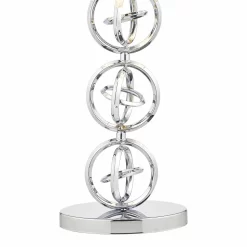 Innsbruck Table Lamp Polished Chrome With Shade