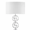 Innsbruck Floor Lamp Polished Chrome With Shade
