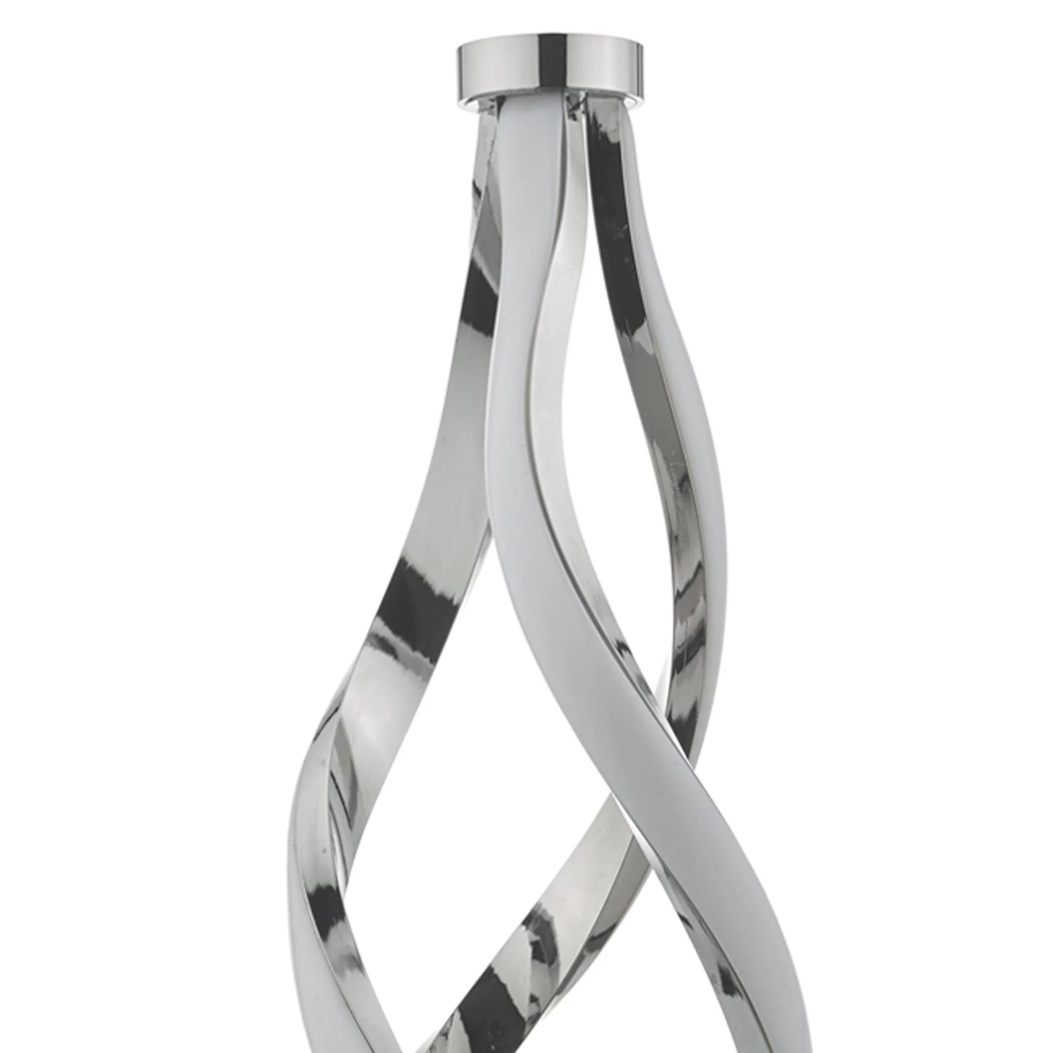 Jive Table Lamp Aluminium & Opal LED - Image 3