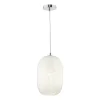Kari Pendant White Confetti Glass