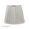 Laura Ashley Hemsley Silk Shade Silver 14cm/5 Inch