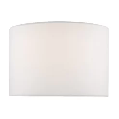 Lolek Ivory Faux Silk Drum Shade 36cm