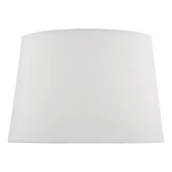 Luelle White Linen Tapered Drum Shade 30cm
