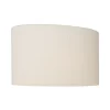Luigi Cream Cotton Oval Shade 38cm
