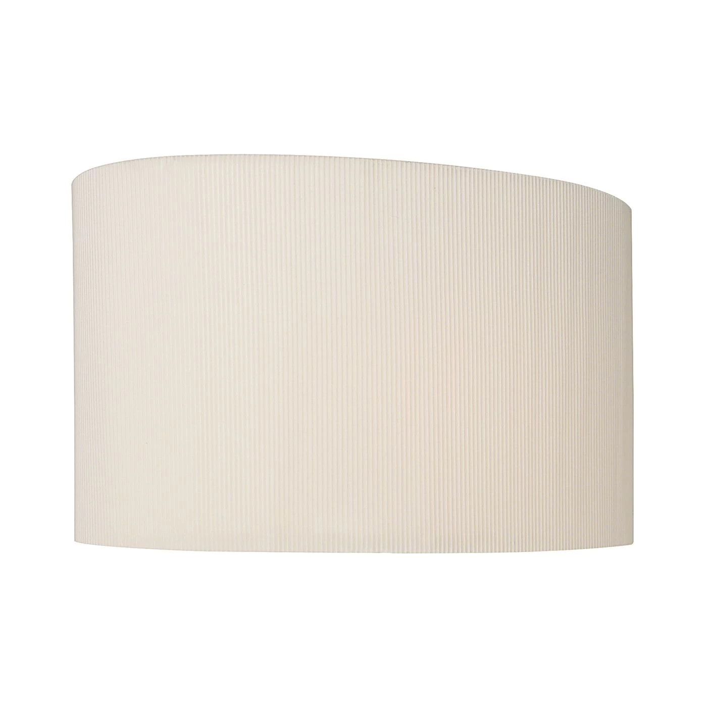 Luigi Cream Cotton Oval Shade 38cm