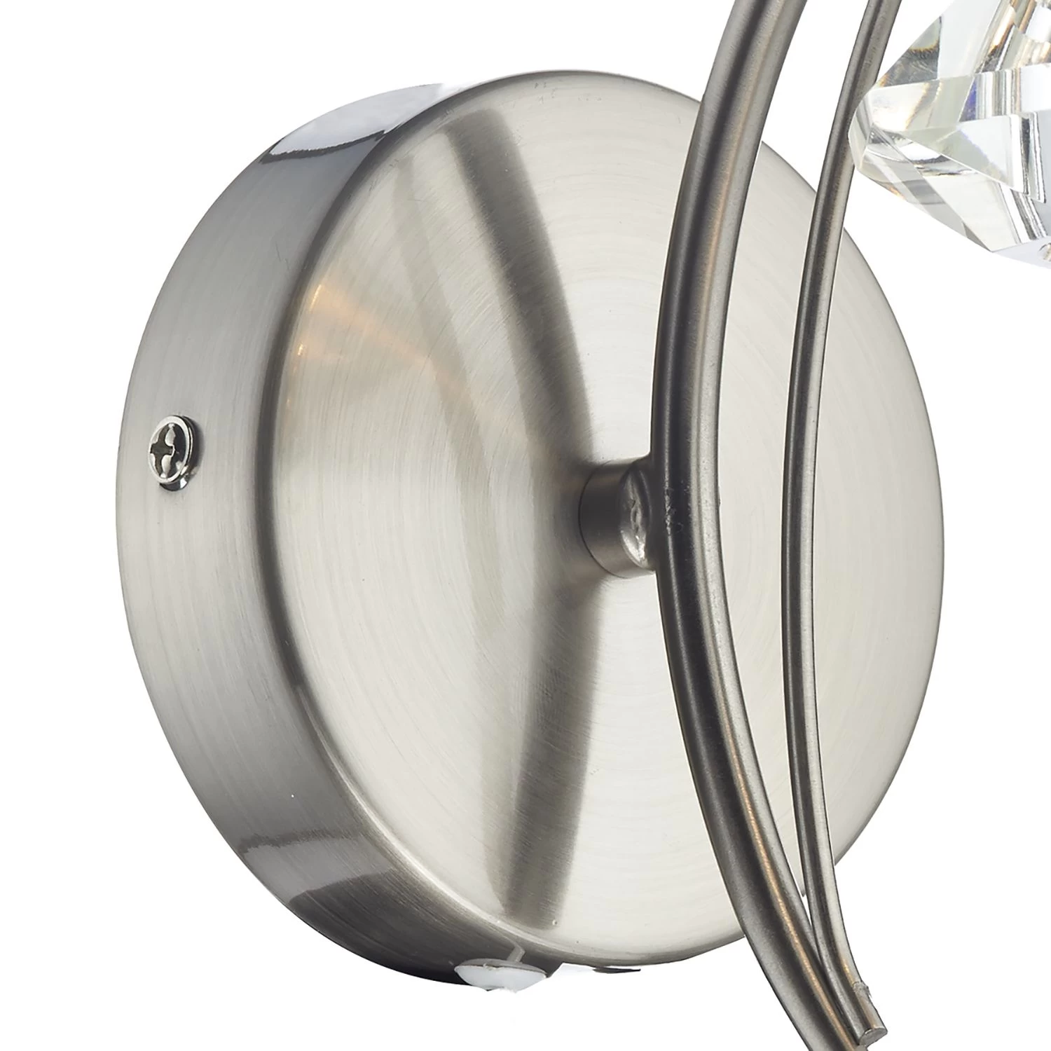 Luther Wall Light Satin Chrome Crystal - Image 2