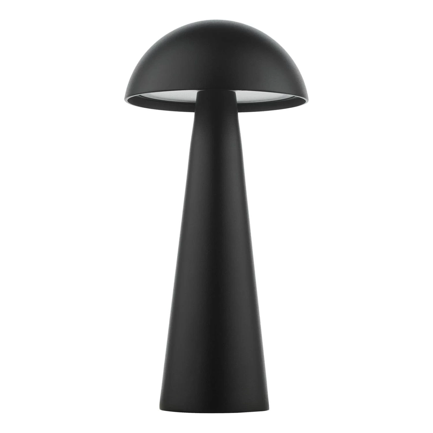 Lyle Rechargeable Outdoor Table Lamp Matt Black LED IP54 - Image 2