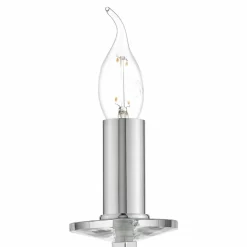 Lyon Wall Light Polished Chrome & Crystal