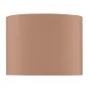 Madrid Taupe Faux Silk Drum Shade 31cm