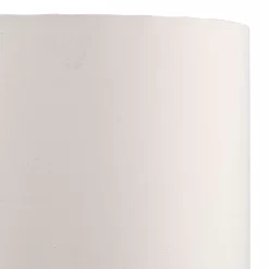 Madrid Table Lamp Satin Chrome With Shade