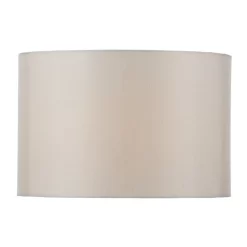 Oleana Ivory Faux Silk Drum 28cm