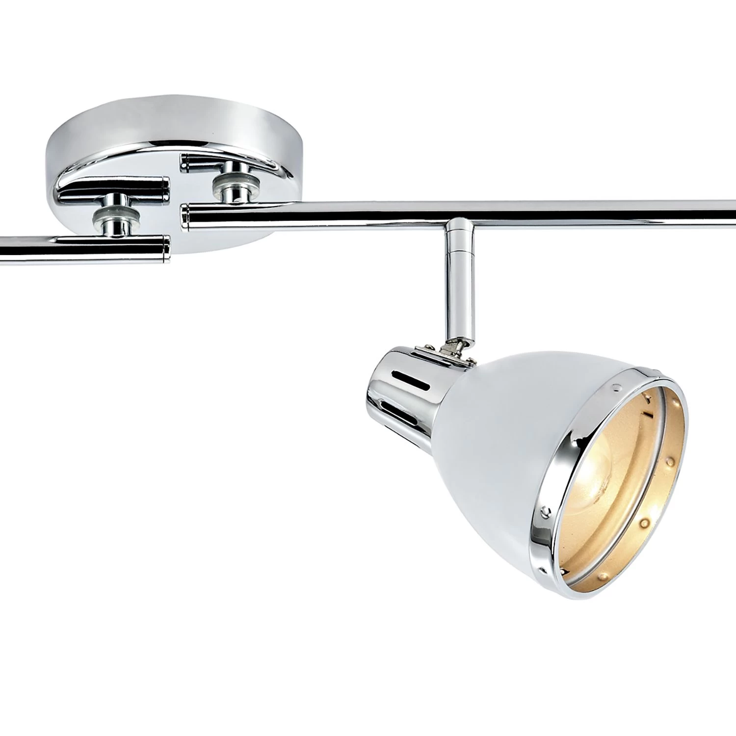 Osaka 4 Light Bar Spotlight White Polished Chrome - Image 2