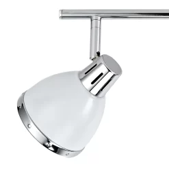 Osaka 4 Light Bar Spotlight White Polished Chrome