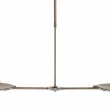 Oundle 2 Light Pendant Bronze LED