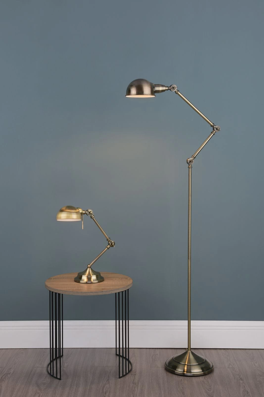 Ranger Task Table Lamp Antique Brass - Image 6