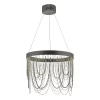 Roella Pendant Bronze Crystal Beads LED