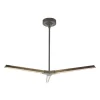 Rotor 3 Light Pendant Bronze LED