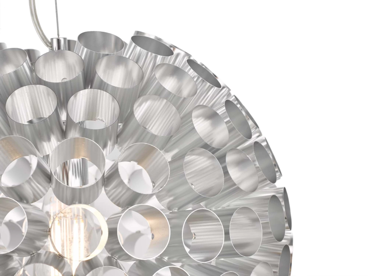 Serafina Small Pendant Brushed Chrome - Image 3