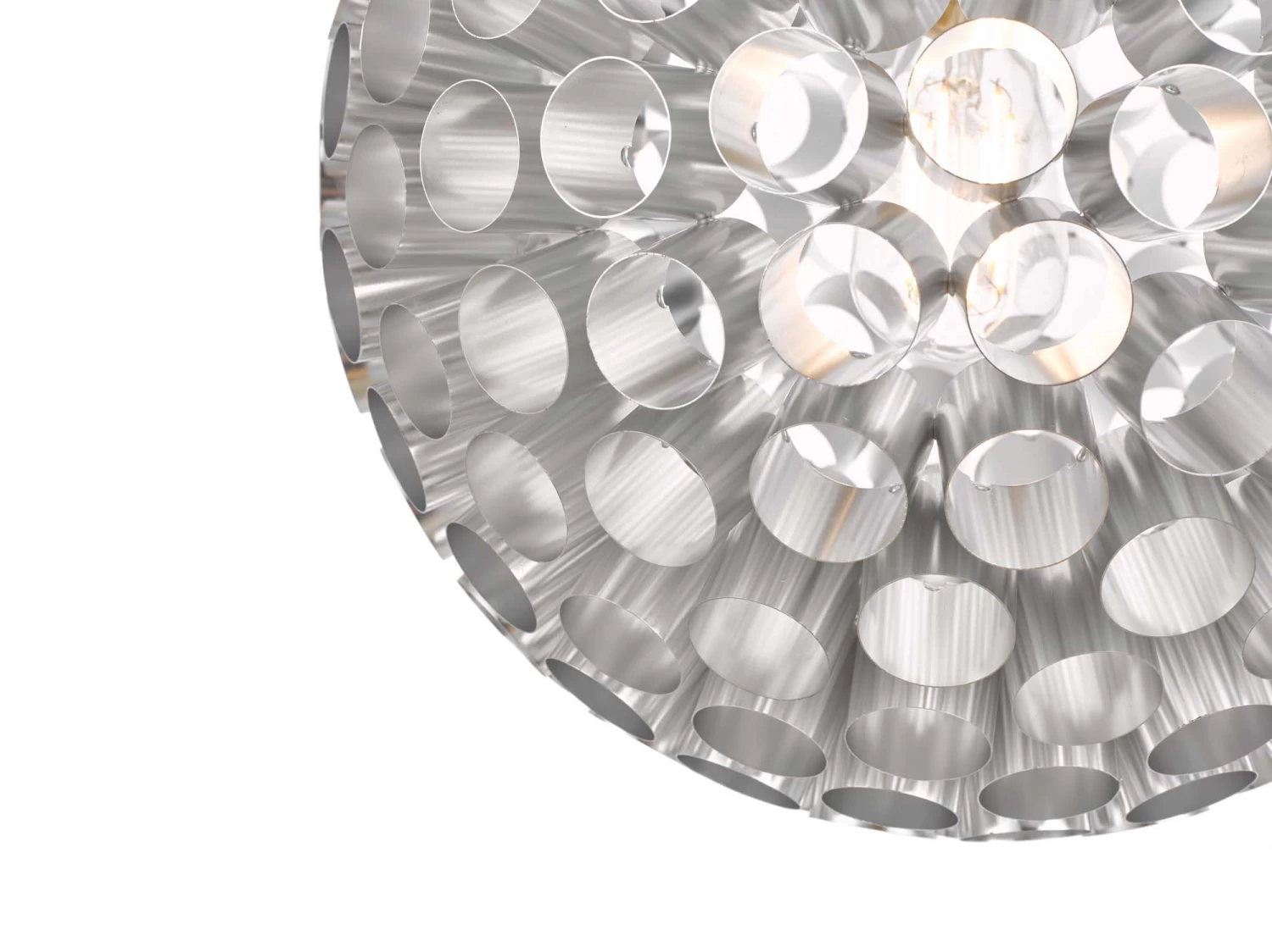 Serafina Small Pendant Brushed Chrome - Image 4