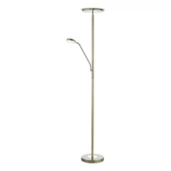 Shelby Mother & Child Lamp Antique Brass LED