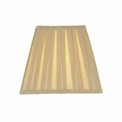 Taylor Gold Faux Silk Tapered Square Shade 22cm
