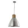Vimbai Pendant Zinc & Wood