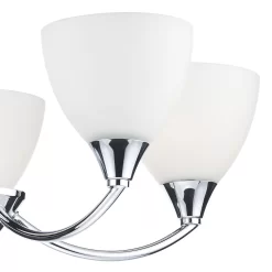 Watson 5 Light Semi Flush Polished Chrome