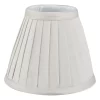 Yovanna Ivory Faux Silk Pleated Shade 15cm