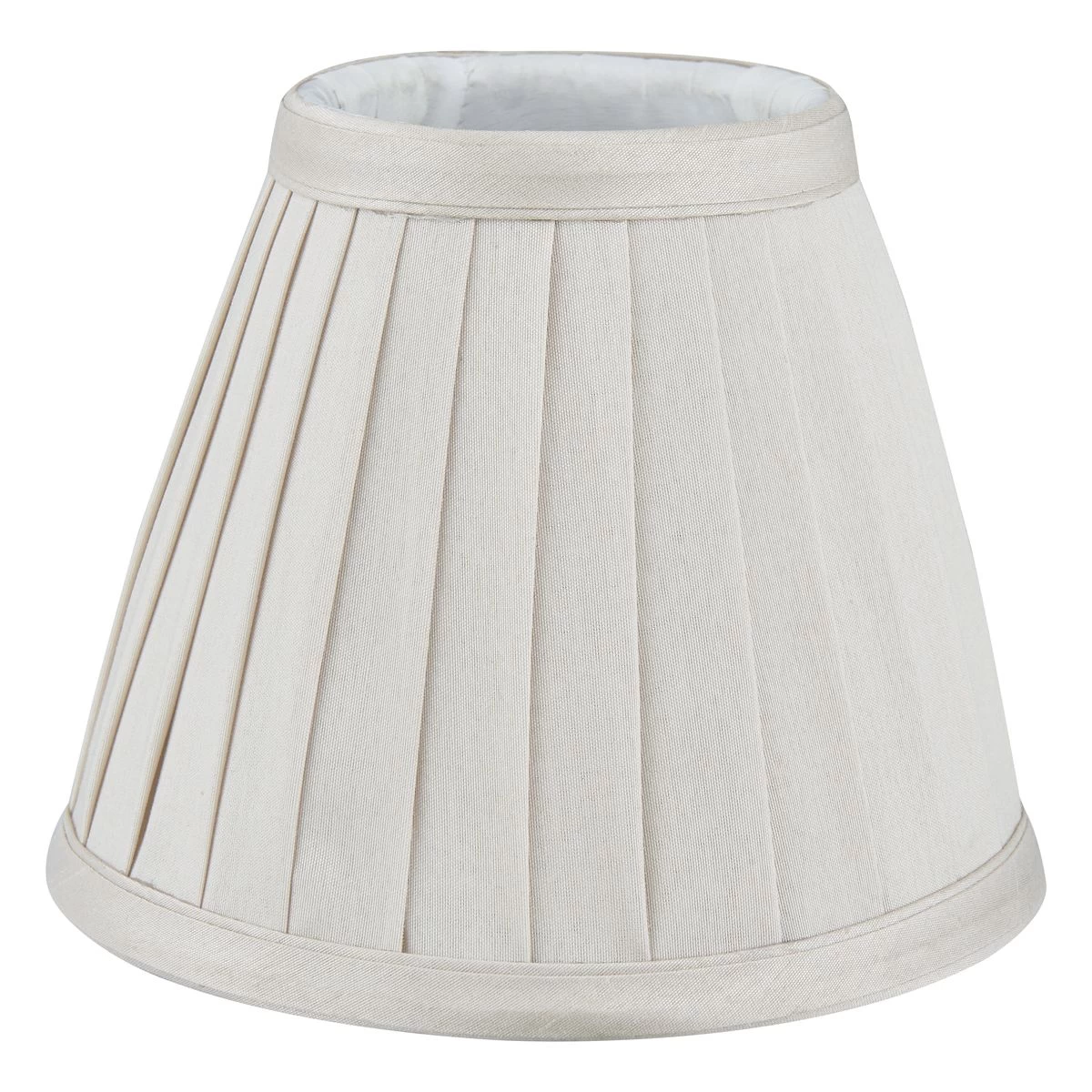 Yovanna Ivory Faux Silk Pleated Shade 15cm