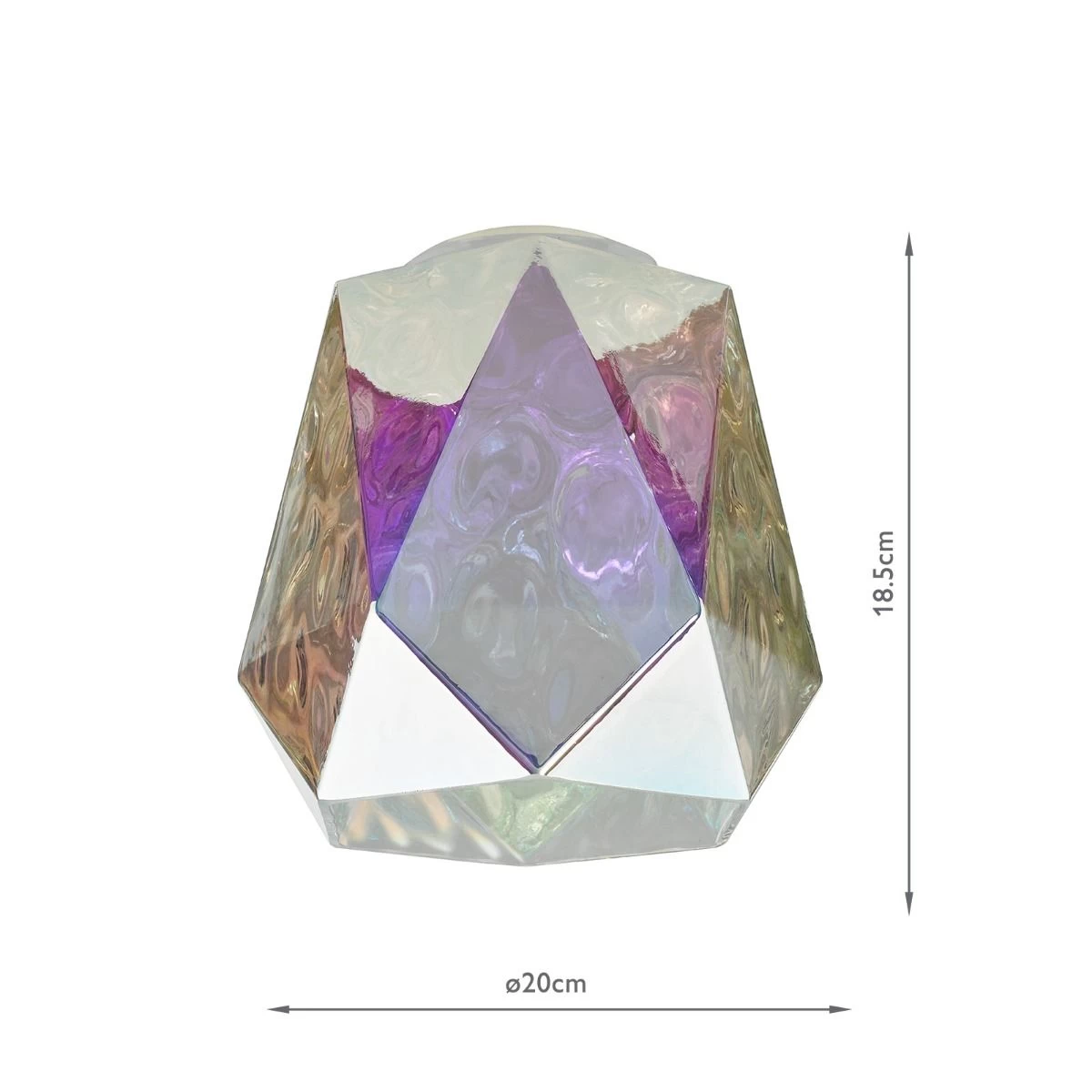 Baxley Easy Fit Shade Iridised Glass - Image 5