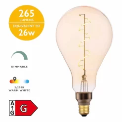Single Oversized LED Light Bulb (Lamp) ES/E27 4W 265LM