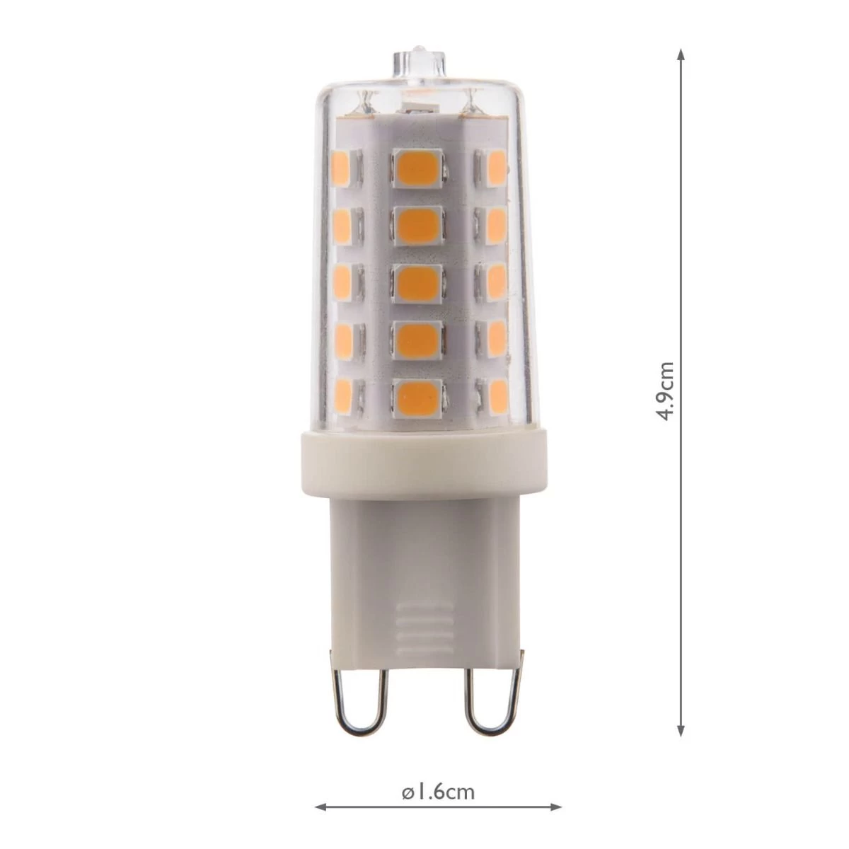 (Pack Of 10) LED G9 Light Bulb (Lamp) 3.5W 320LM - Image 4
