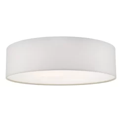 Cierro 4 Light Flush Ivory 60cm
