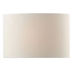 Donovan Cream Faux Silk Oval Shade 28cm