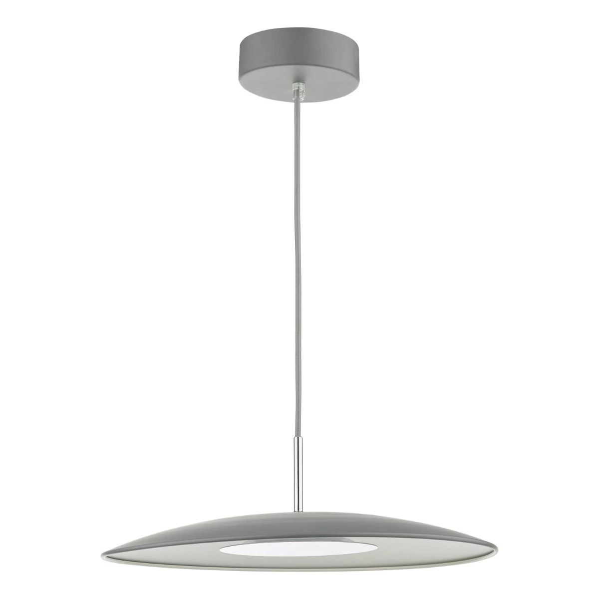 Enoch Pendant Matt Grey Stainless Steel LED - Image 2