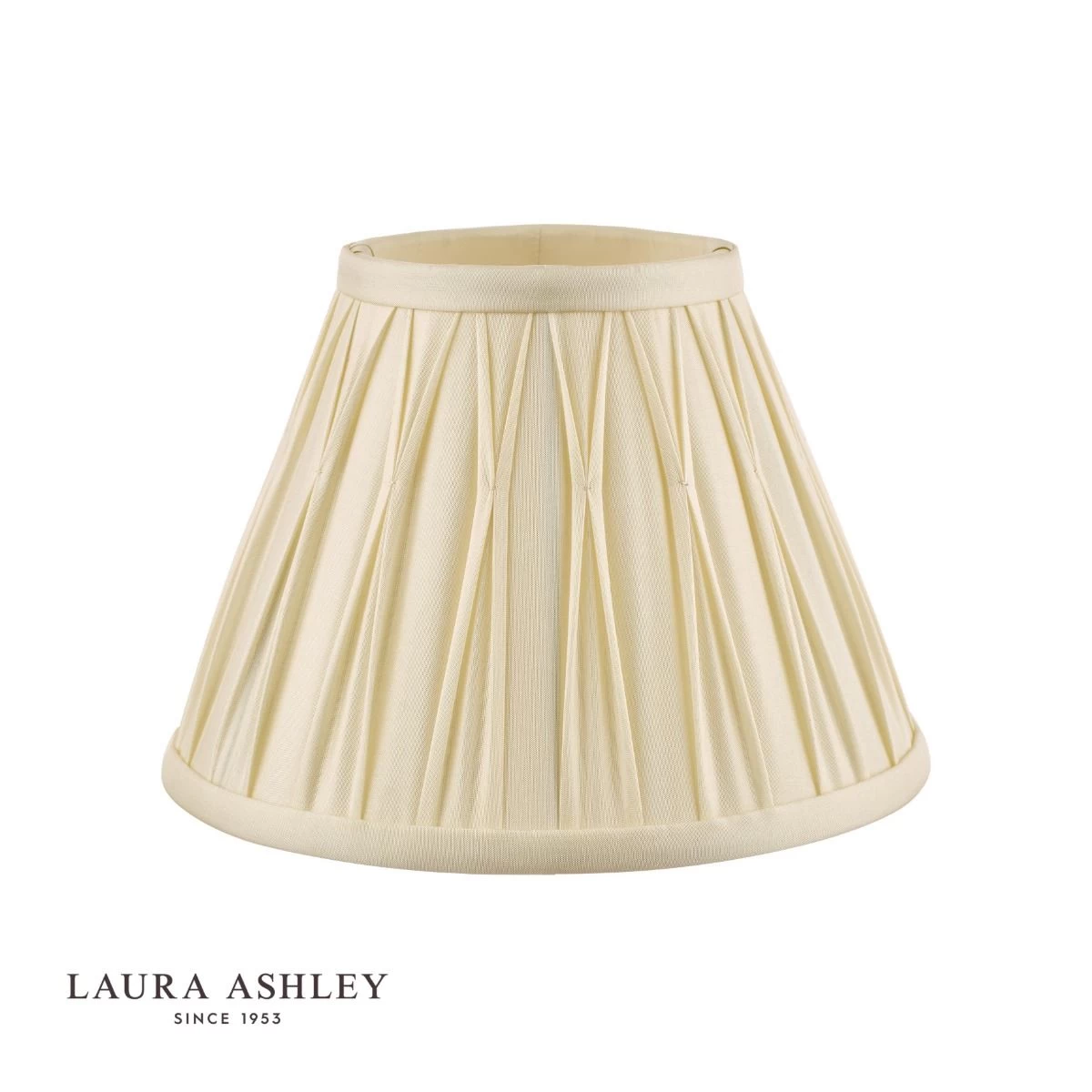 Laura Ashley Fenn Silk Empire Drum Shade Ivory 20cm/8 Inch - Image 2