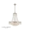 Laura Ashley Enid 5lt Chandelier Polished Nickel & Cut Glass